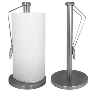 Neuer stehender Papier handtuch halter für Küche und Bad Handtuch halter Organizer Einfache Installation Papier halter - Product Image 5
