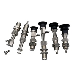 ข้อต่อสปริงแบบเกลียว M14 พร้อมขายึดโลหะ ป้องกันการหมุน ช่องรับอากาศด้านข้าง ชิ้นส่วนนิวเมติกสำหรับงานอุตสาหกรรม - Product Image 1