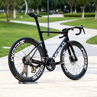 SPEED KING-SK02 Cadre de vélo de route en carbone, design aérodynamique complet, passage des câbles interne, compatible DURA-ACE, peinture personnalisée, course, 24 vitesses