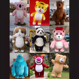 Disfraces Inflables <span class=keywords><strong>de</strong></span> <span class=keywords><strong>Panda</strong></span> Gigante, Papá Noel, <span class=keywords><strong>Oso</strong></span> Polar, Muñeco <span class=keywords><strong>de</strong></span> Peluche para Adultos, Trajes Festivos <span class=keywords><strong>de</strong></span> Carnaval, Regalos Promocionales, 2/2.6/3m - Product Image 3