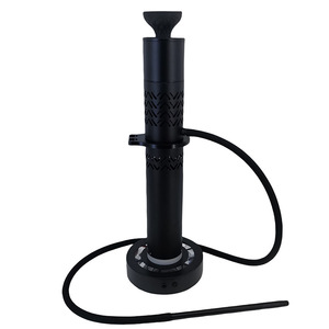 Cachimba luminosa de aluminio de una sola manguera Simple <span class=keywords><strong>y</strong></span> elegante con <span class=keywords><strong>accesorios</strong></span> completos Cachimba electrónica - Product Image 1