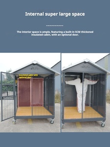 Buiten geïsoleerde, hittebestendige, anti-schok duivenhok, grote ren- en kweekduivenkooi, meerdere maten - Product Image 5