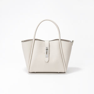 2024 yeni tasarım kova bayan okul kadınlar için hakiki deri Vintage çanta omuz kova çanta - Product Image 5