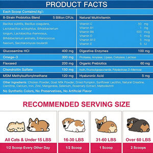 <span class=keywords><strong>Omega</strong></span> <span class=keywords><strong>3</strong></span> Complet Poudre de Supplément Vitaminé <span class=keywords><strong>pour</strong></span> <span class=keywords><strong>Chien</strong></span> Aliments <span class=keywords><strong>pour</strong></span> Animaux Domestiques <span class=keywords><strong>avec</strong></span> Peau Articulaire Soutien Immunitaire <span class=keywords><strong>pour</strong></span> la Santé Canine - Product Image 4