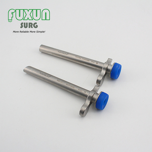 Instruments d'endoscopie rachidienne pour discectomie interlaminaire manuelle en acier inoxydable Uniportal, canule, gaine de travail - Product Image 3