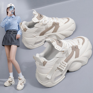 Nuevas Zapatillas Deportivas con Cordones, Estilo Casual, para Caminar, que Aumentan la Estatura, para Mujer - Product Image 2
