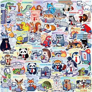 50 Pezzi Adesivi Divertenti con Animali Cartoon per Decorazione Telefono, Ufficio e Regalo - Product Image 1