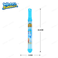 WANNA BUBBLES Baguette à bulles 2-en-1 et pulvérisateur d'eau, jouet à double fonction pour enfants, idéal pour les fêtes estivales en extérieur
