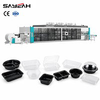 FSCT1100/900-4 PP PET voedselbakjes deksel container multi-station plastic thermoformmachine