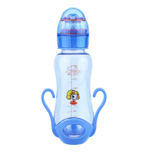 Alg Nhà Máy 260Ml Nhựa Bé Chai Thực Phẩm Cấp BPA Miễn Phí Của Nhãn Hiệu Điều Khiển Với Mô Hình Phim Hoạt Hình Và Rattle Cho 0-12 Tháng - Product Image 5