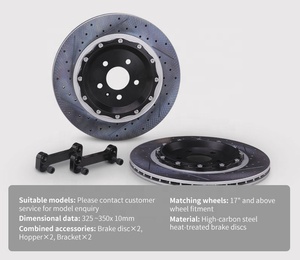 Disco de freno de acero de gran tamaño al por mayor de fábrica disco trasero delantero 370*22mm con soporte para Audi A3 A4 A5 Q3 B8 B9 C6 C7 8P - Product Image 6