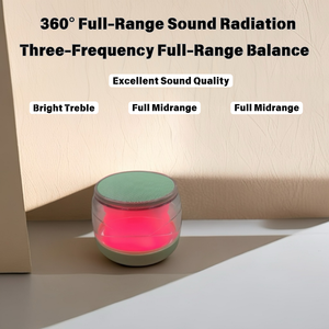 Altavoz Bluetooth Inalámbrico Portátil Mini Redondo Colorido con Bajos Potentes - Product Image 5