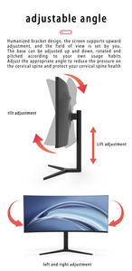 จอภาพคอมพิวเตอร์แบบโค้ง34นิ้วจากโรงงาน4K UHD IPS 100Hz 165Hz - Product Image 6