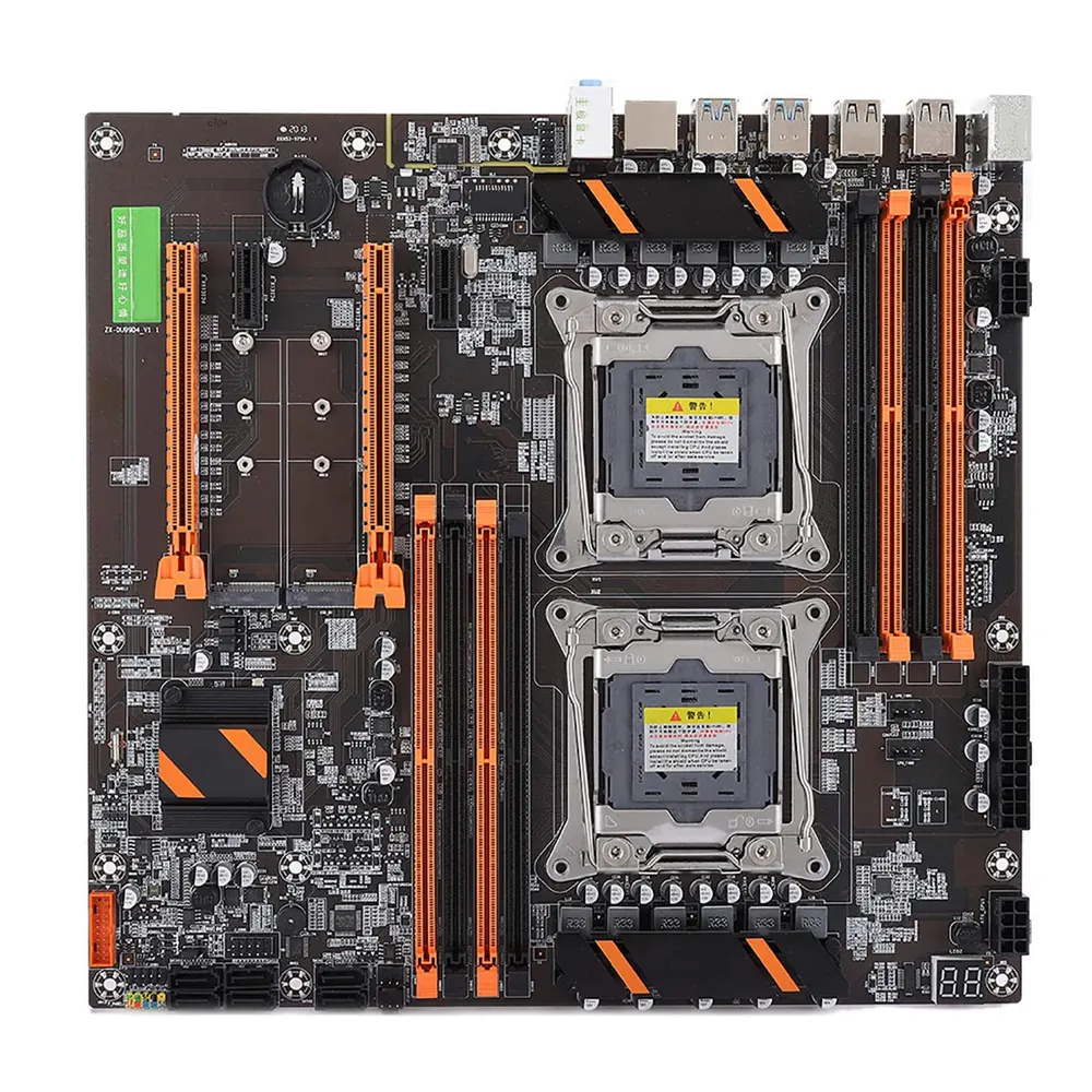 高性能X99 LGA2011-3マザーボードデュアルチャネルDDR4128GB、M.2サーバー/デスクトップマザーボード用