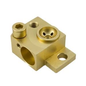 قطع غيار الآلات البنائية البرونزية والألومنيوم Cnc Milling Parts