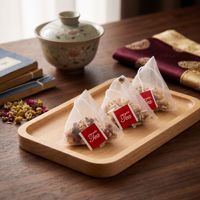 Sachets de thé aux cinq trésors de ginseng, marque privée, directement de l'usine, 250g, mélange de plantes Maca et Baies de Goji, pour la vitalité masculine, vente en gros