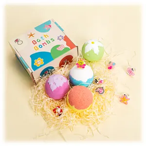 Children's Toys Natural Handmade Spa Bubble Colorful Fizzy Bath Bombs Gift bath bomb body scrub bath ball