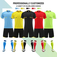 Maillot de football vierge pour équipes Uniformes Completos de football Kit de football Maillots d'arbitre de football d'équipe