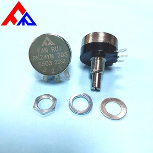 โพเทนชิโอมิเตอร์แบบหมุนเดี่ยว RV24 B10k B50k คาร์บอน ความแม่นยำสูง สำหรับเครื่องมือวัดแบบหมุนและรีโอสแตท - Product Image 2