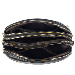 Nouveau Sac Messager Femme Tendance 2026 en Cuir PU Durable avec Fermeture Éclair et Détails Rivets Sangle réglable à porter en bandoulière pour un usage quotidien. - Product Image 2