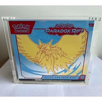 Vente flash - Boîtes de protection en acrylique personnalisées pour les boîtes d'entraînement Elite de POKEMON - Étui en acrylique