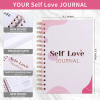 Journal de grande qualité avec impression personnalisée, carnet de notes de gratitude pour l'entraînement physique au quotidien