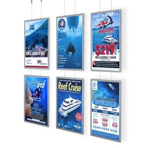Boîte lumineuse publicitaire ultra-fine en acrylique, affichage mural pour l'immobilier, boîte lumineuse LED pour affiches de projets immobiliers - Product Image 4
