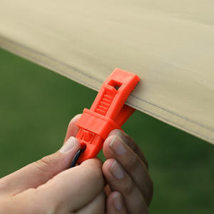 Clip Grande para Toldo Hike Mount 8.5x3, Hebilla de Fijación de Plástico Resistente al Viento para Lona de Carpa, Uso en Exteriores - Product Image 1