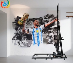 Imprimante murale verticale robotisée 3D UV Hanjie Art Walls pour peinture et <span class=keywords><strong>dessin</strong></span>, machine d'impression murale verticale pour décoration - Product Image 1