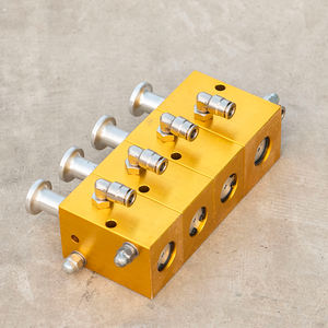 เธรดไฟฟ้าสำหรับเครื่องจักรสวิตช์ชุดกระบอกสูบนิวเมติก3ช่องใหม่ทำจากพลาสติกสแตนเลส - Product Image 4