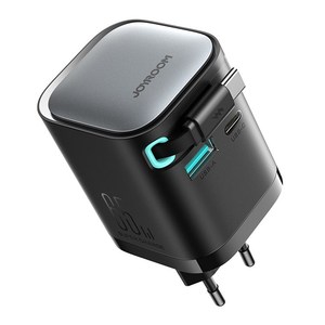 <span class=keywords><strong>Cargador</strong></span> <span class=keywords><strong>JOYROOM</strong></span> TCL02 de 65W con Cable USB-C Retráctil, Puerto USB Tipo-C, <span class=keywords><strong>Cargador</strong></span> de Pared con Enchufe Europeo - Product Image 1