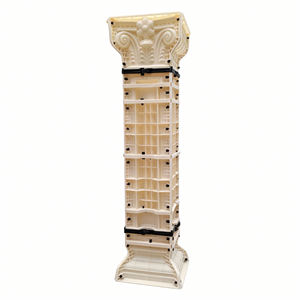 Heavy Duty Reusable <strong>Plastic</strong> Mold for Square Roman Concrete <strong>Pillars</strong> - DIY Garden &amp; Porch <strong>Columns</strong> - Product Image 3