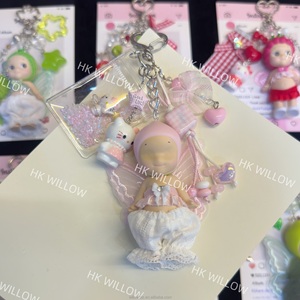 Porte-clés DIY, ensemble de vêtements pour déguisement, porte-clés tendance, breloques de téléphone, accessoires de sac DIY, produit en gros - Product Image 2