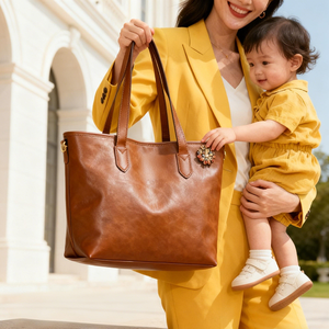 <span class=keywords><strong>Bolsa</strong></span> de Pañales Personalizada, Fácil de Transportar, de Cuero Vegano PU, para Gemelos o Niños, con Bolsillos Aislados y para Chupetes, para Madres - Product Image 5