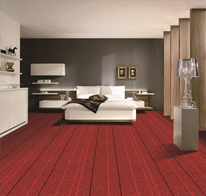 Moderne Minimalistische Geometrische Patroon Studie Nachtkastje Dikke Woonkamer Tapijt Licht Luxe Rode Loper - Product Image 1