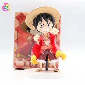 New Arrival Luffy Q Version Action Anime Figures Stand Model Gifts PVC Toys for Kids