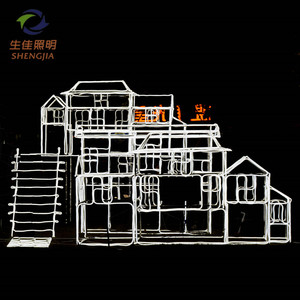 Nueva Luz Navideña de Exterior con Diseño de <span class=keywords><strong>Reno</strong></span> 3D LED, Material de PVC Impermeable IP65 - Product Image 6
