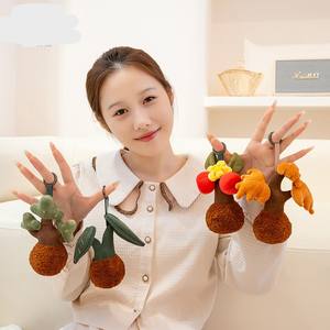 Nouveauté Printemps : Pendentif en peluche pour sac, motifs plantes vertes en pot, insectes, abeilles, coccinelles, thème <span class=keywords><strong>Le</strong></span> <span class=keywords><strong>Magicien</strong></span> <span class=keywords><strong>d</strong></span>'<span class=keywords><strong>Oz</strong></span> - Product Image 1