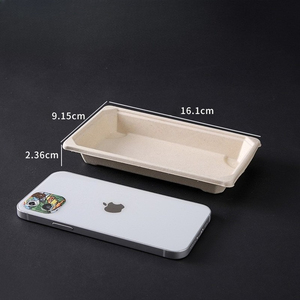 일회용 생분해성 초밥 및 사시미 포장용 친환경 테이크아웃 용기 - Product Image 4