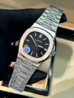 Montre mécanique automatique de luxe classique haut de gamme pour hommes, étanche, avec aiguilles lumineuses, en acier inoxydable