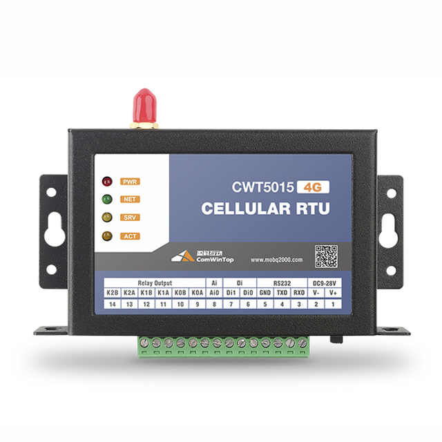 CWT5015 2DI 1AI 3DO Gsm Gprs 4g Wi-Fi Remote Io Module Rtu Modem Controller