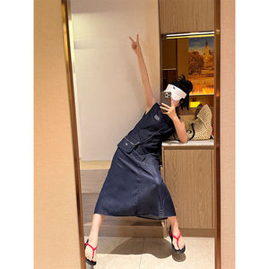 Fabricante personalizado impreso diseño verano mujeres vestidos Marca Diseño lujo ropa mujer señora ropa vestidos - Product Image 2