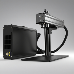 Kindlelaser độ chính xác cao 50 Wát Mini sợi Laser Engraver kim loại cầm tay đánh dấu Máy 14kg hình thức kép thiết kế - Product Image 2