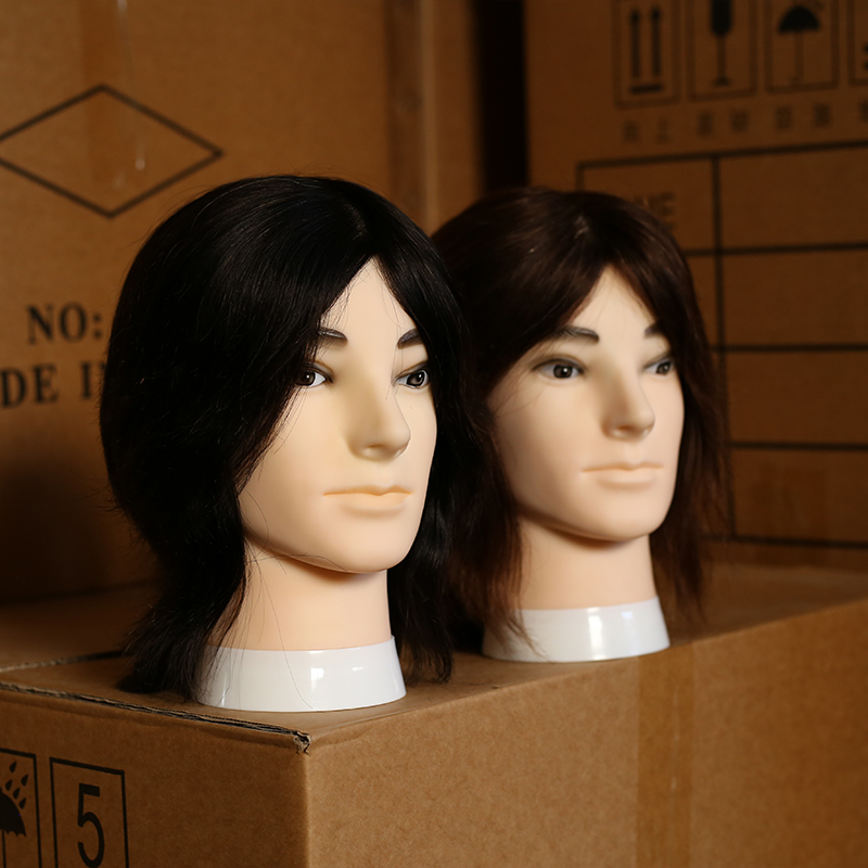 practice mannequin head cosmetology 21 inches no hair