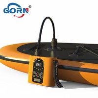 Pompe à air électrique 22 PSI avec écran LED pour SUP, gonfleur et dégonfleur portable pour planche à pagaie gonflable et kayak