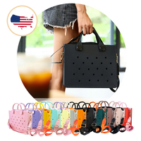 Sac de plage en EVA en gros, personnalisable avec logo, sac fourre-tout en caoutchouc imperméable, sac à main durable et lavable pour femmes, cadeau promotionnel de détail