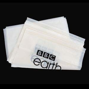 Reutilizable mate al por mayor St friendly bio degradable <span class=keywords><strong>Plas</strong></span> tela embalaje gran Camiseta <span class=keywords><strong>bolsa</strong></span> con cremallera - Product Image 1