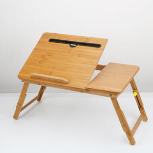 Soporte plegable para ordenador portátil, trípode de bambú, para uso en el hogar y la Oficina - Product Image 4