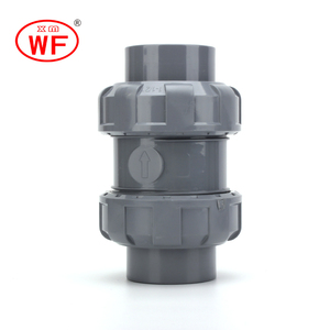 WF 20-110Mm CPVC Đúng Union Kiểm Tra Van Nhựa Không Trở Lại Kiểm Tra Van Giá PVC Đu Kiểm Tra Van - Product Image 3