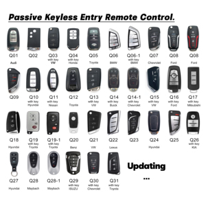 Carqseng chìa khóa thông minh Keyless hệ thống nhập Buick xe báo động từ xa bắt đầu đẩy bắt đầu nút động cơ điều khiển đánh lửa điều khiển từ xa - Product Image 5